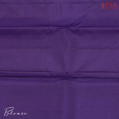 Spanish Violet Kanchipuram Silk Saree