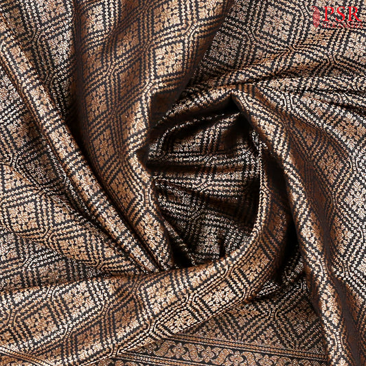 Black Semi Summer Silk Saree