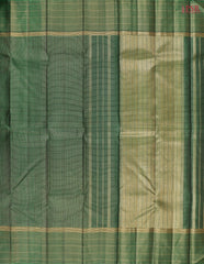 Dark Green Kanchipuram Silk Saree