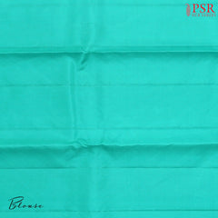 Navy Blue Kanchipuram Silk Saree