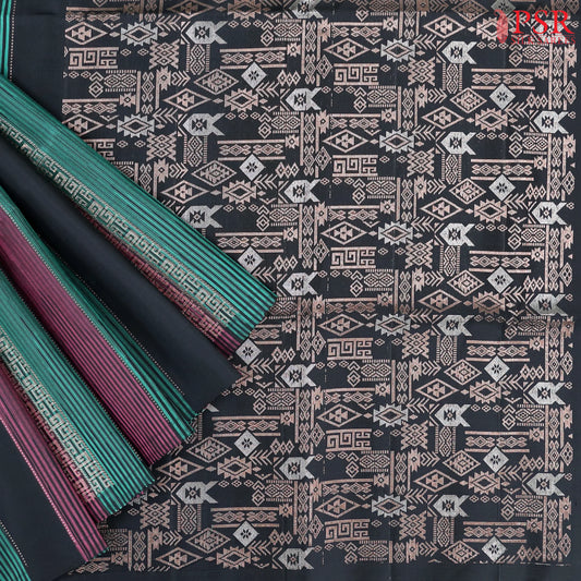 Black Soft Silk Saree