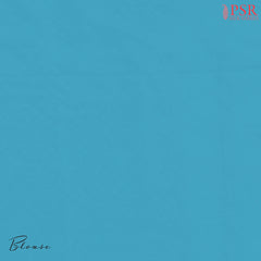 Capri Blue Summer Silk Saree