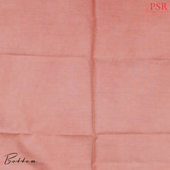 Candlelight Peach Tussar Silk Dress Material