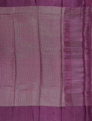 Jam Purple Semi Chiniya Saree
