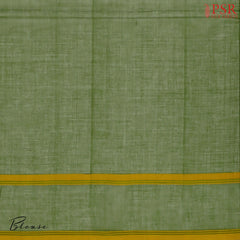 Asparagus Green Byloom Cotton Saree