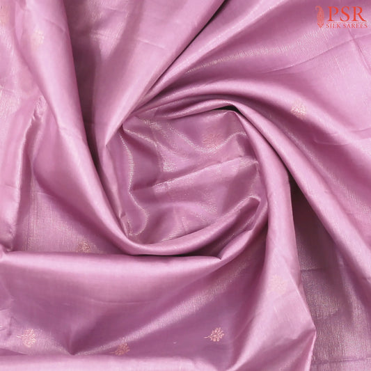 Lilac Pink Tissue Soft Silk Saree
