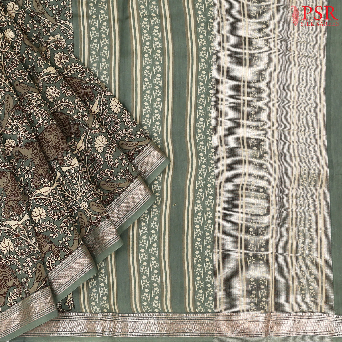 Vintage Vouge Chanderi Silk Cotton Saree