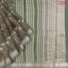 Vintage Vouge Chanderi Silk Cotton Saree