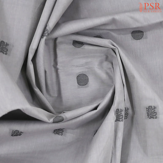 Light Grey Kovai Cotton Saree