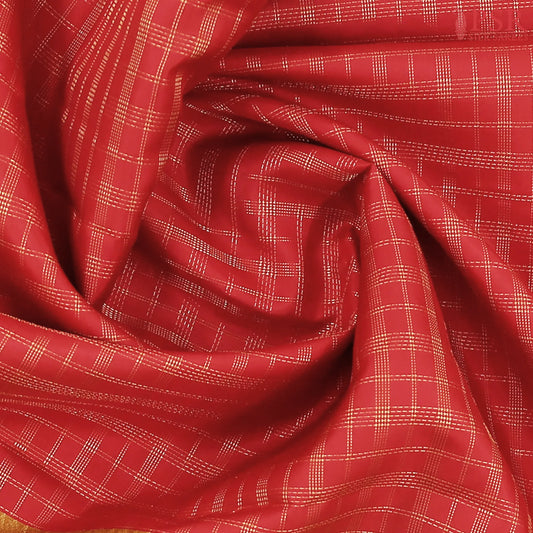 Red Kanchipuram Silk Saree