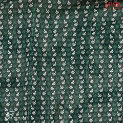 Dark Green Semi Dupion Saree