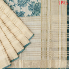 Bisque Beige Assam Saree