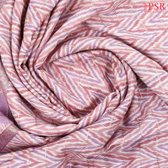 Pink & Lilac Purple Assam Saree