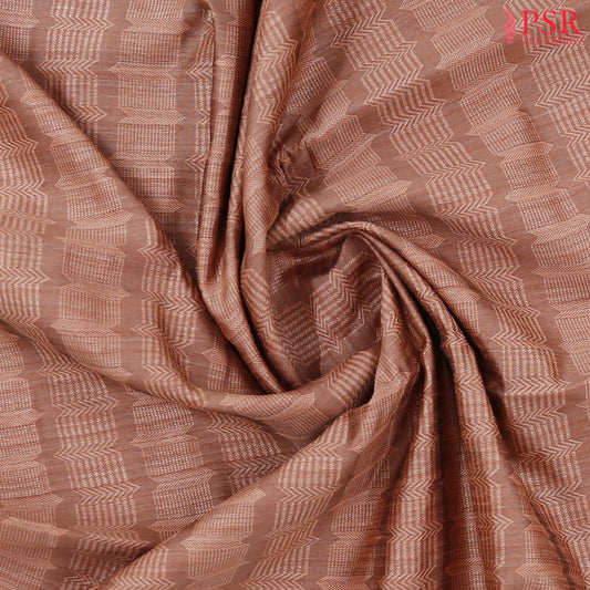 Candlelight Peach Semi Banaras Saree
