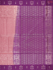 Dark Rouge Pink Soft Silk Saree
