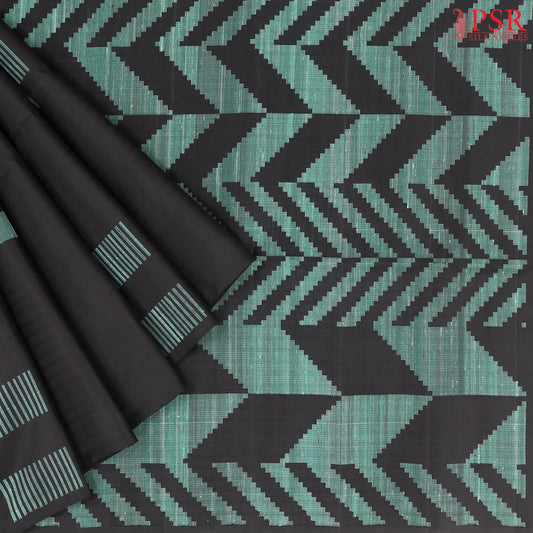 Black Soft Silk Saree
