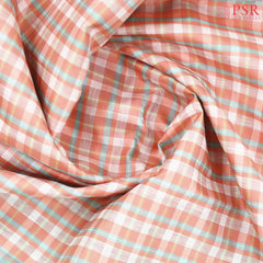 Peach Kanchipuram Silk Saree
