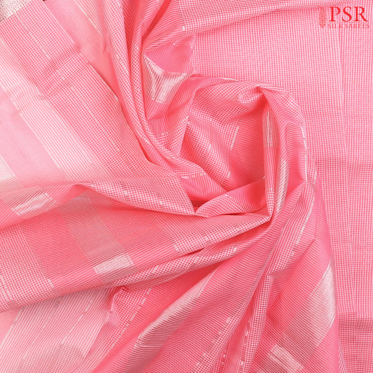Pink Maheshwari Silk Cotton Saree