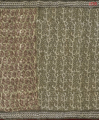 Olive Grey Modal Silk Saree