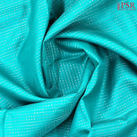 Dark Turquoise Soft Silk Saree