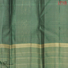 Dark Green Kanchipuram Silk Saree