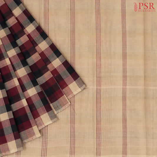 Multicolor Kanchi Cotton Saree