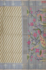 Shades Of Tan Semi Tussar Saree