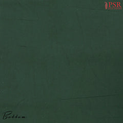 Dark Green Cotton Embroidery Dress Material