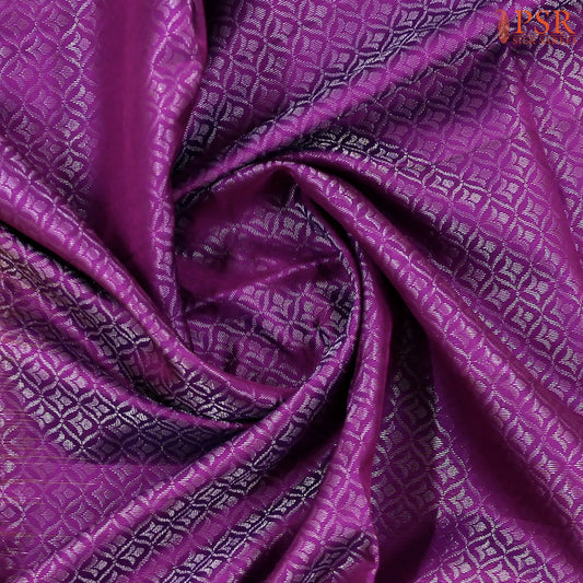Magenta Purple Soft Silk Saree