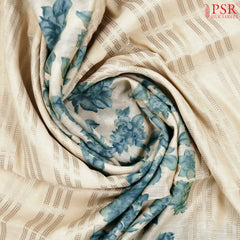 Bisque Beige Assam Saree