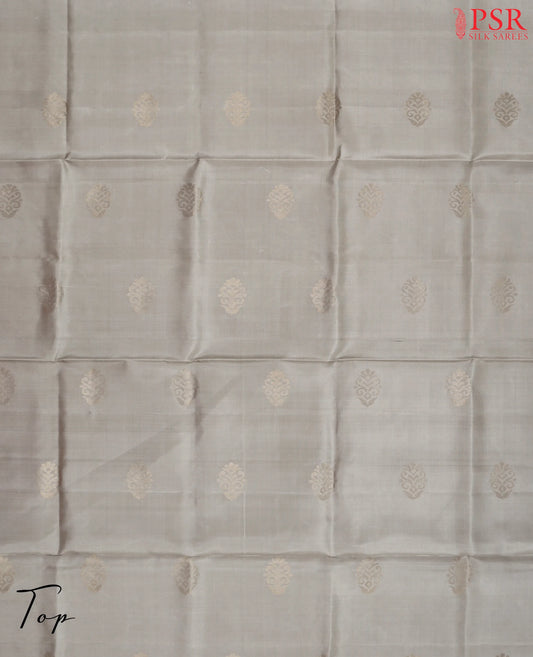 Ecru Beige Silk Dress Material