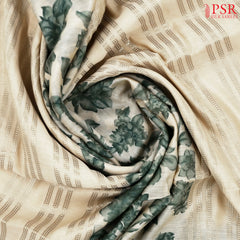 Bisque Beige Assam Saree