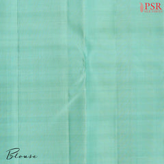 Peach Kanchipuram Silk Saree