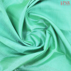 Caribbean Green Kanchipuram Silk Saree