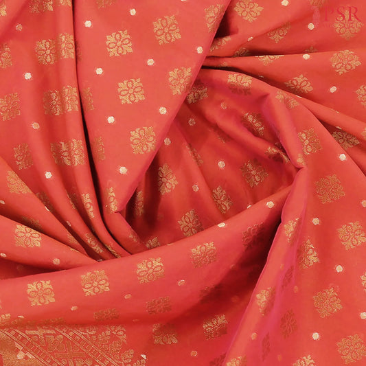 Vermilion Summer Silk Saree
