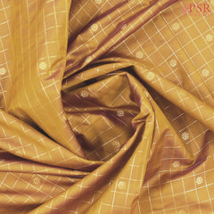 Mustard Brown Soft Art Silk Saree