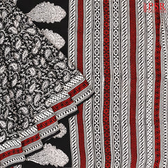 Black Modal Silk Saree