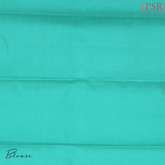 Cobalt Blue Fancy Kanchipuram Silk Saree