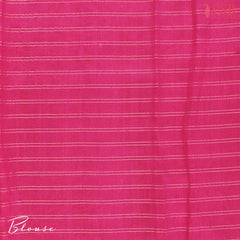 Saffron Banarasi Silk Saree