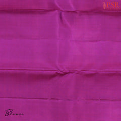 Turquoise Kanchipuram Silk Saree