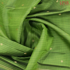 Pear Green Kanchipuram Silk Saree
