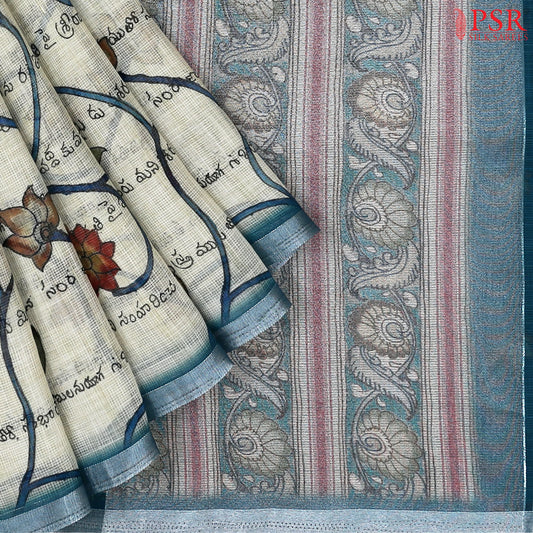 Tea Green Kota Saree