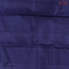 Blue & Yellow Fancy Kanchipuram Silk Saree