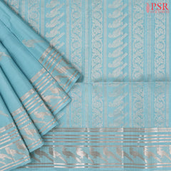 Light Blue Soft Silk Saree
