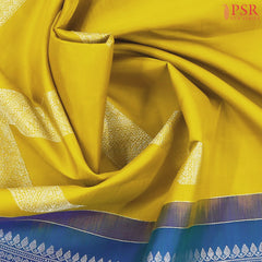 Tuscany Yellow Kanchipuram Silk Saree