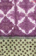 Sunset Purple Cotton Dress Material