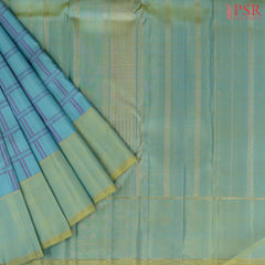 Light Blue Kanchipuram Silk Saree