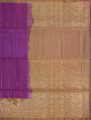 Mardi Gras Purple Soft Silk Mix Saree
