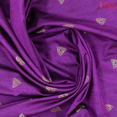 Vadamalli Purple Jute Art Silk Saree