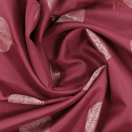 Rich Maroon Kanchipuram Silk Saree